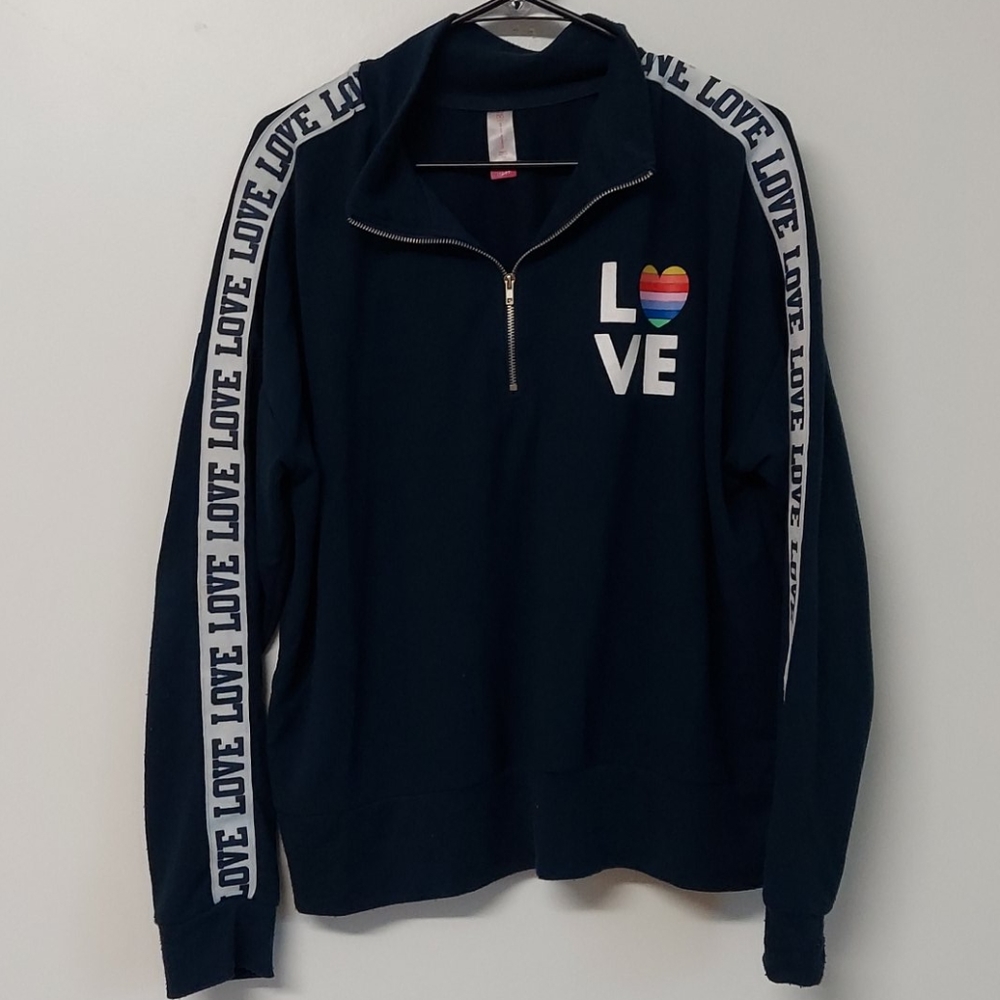 Navy Love Sweatshirt